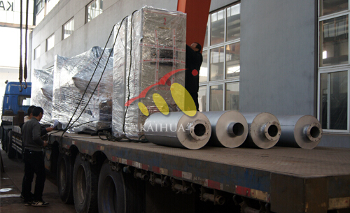 500KW上柴发电机组和控制柜消声器