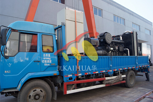 600KW上柴发电机组顺利出厂